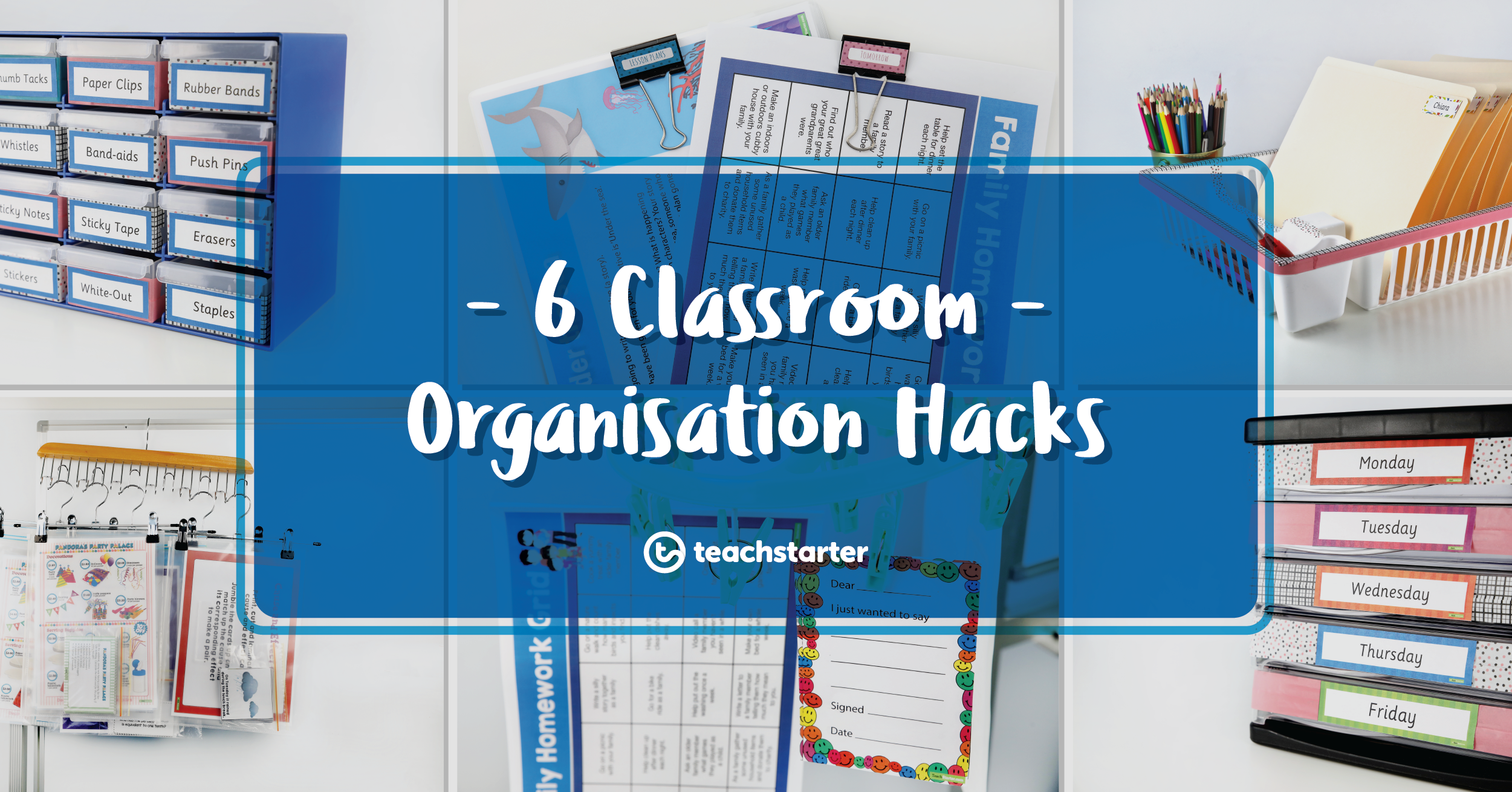 cheap and clever classroom organisation hacks