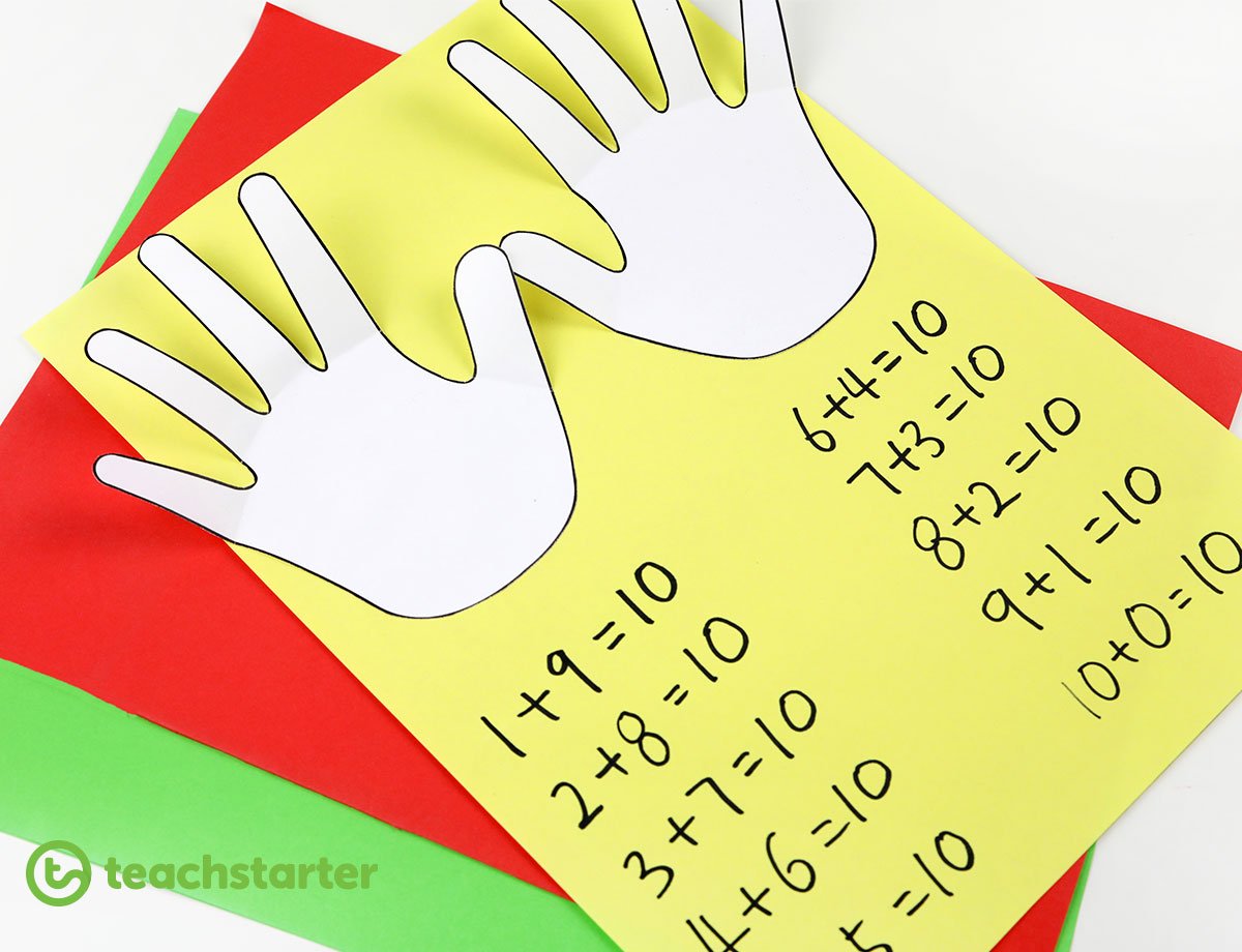 Hands-On Simple Addition Activity