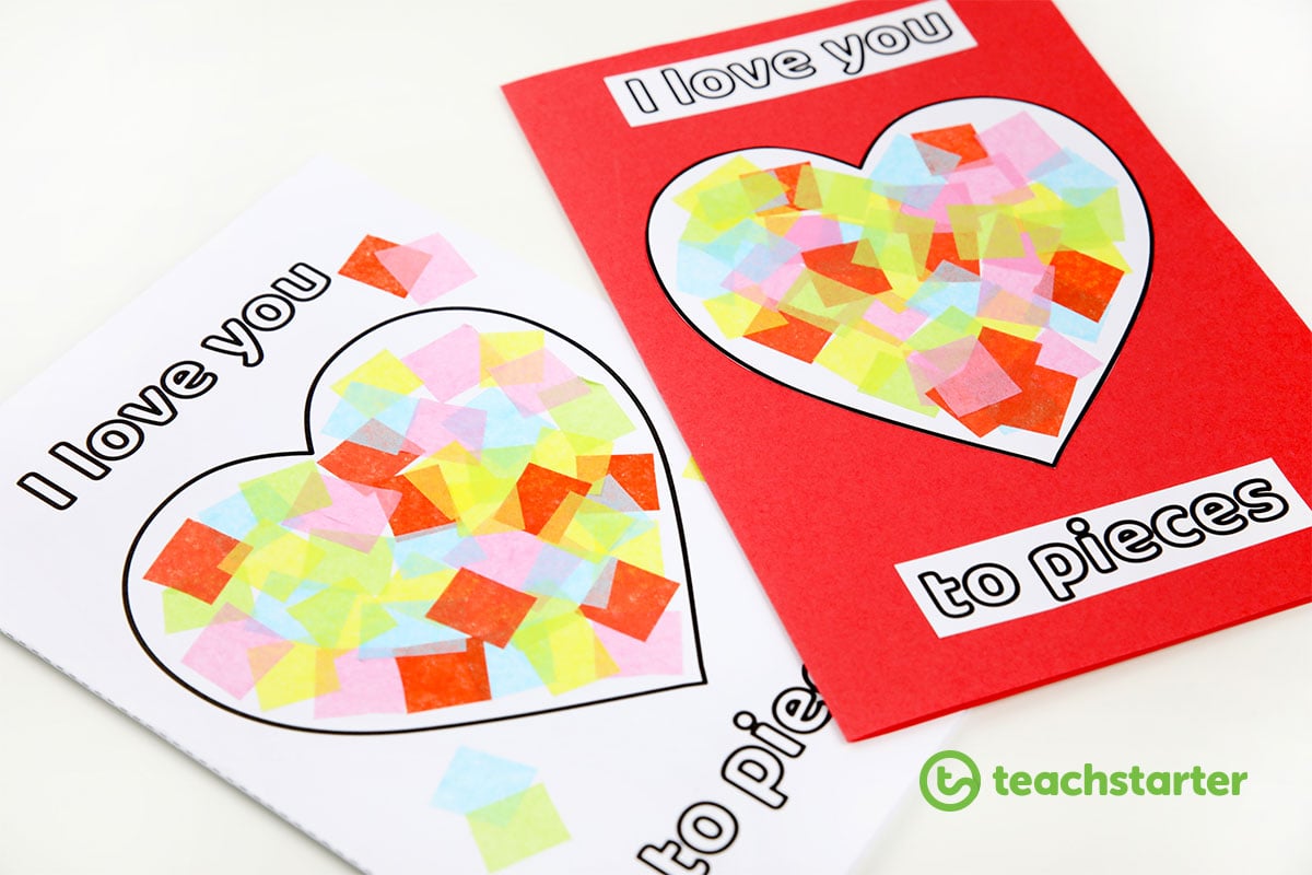 Valentine's craft activity