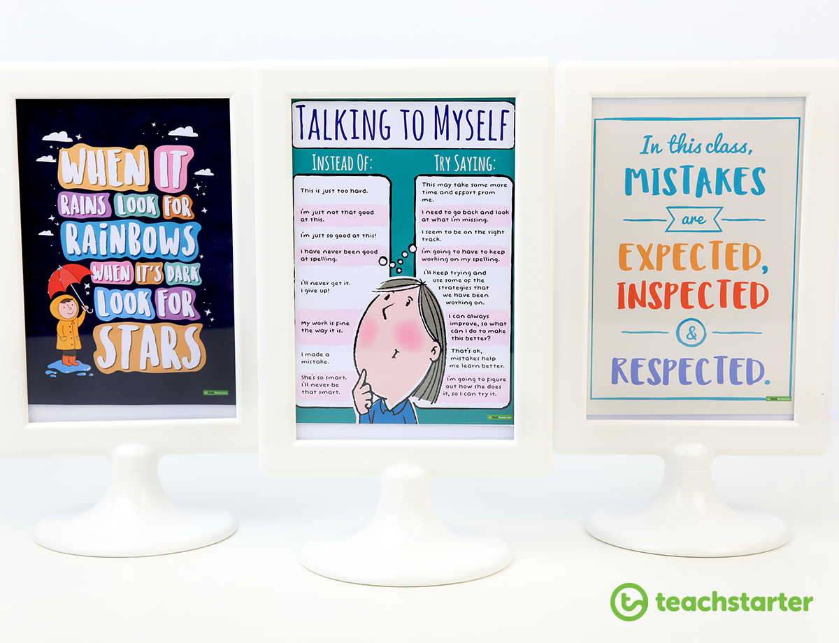 Free positivity posters for the classroom