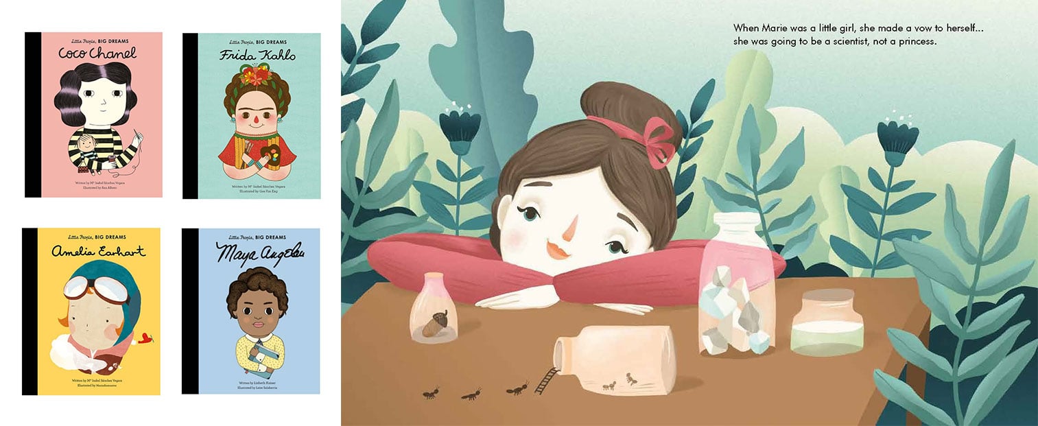 International Women's Day Little People, Big Dreams picture book series