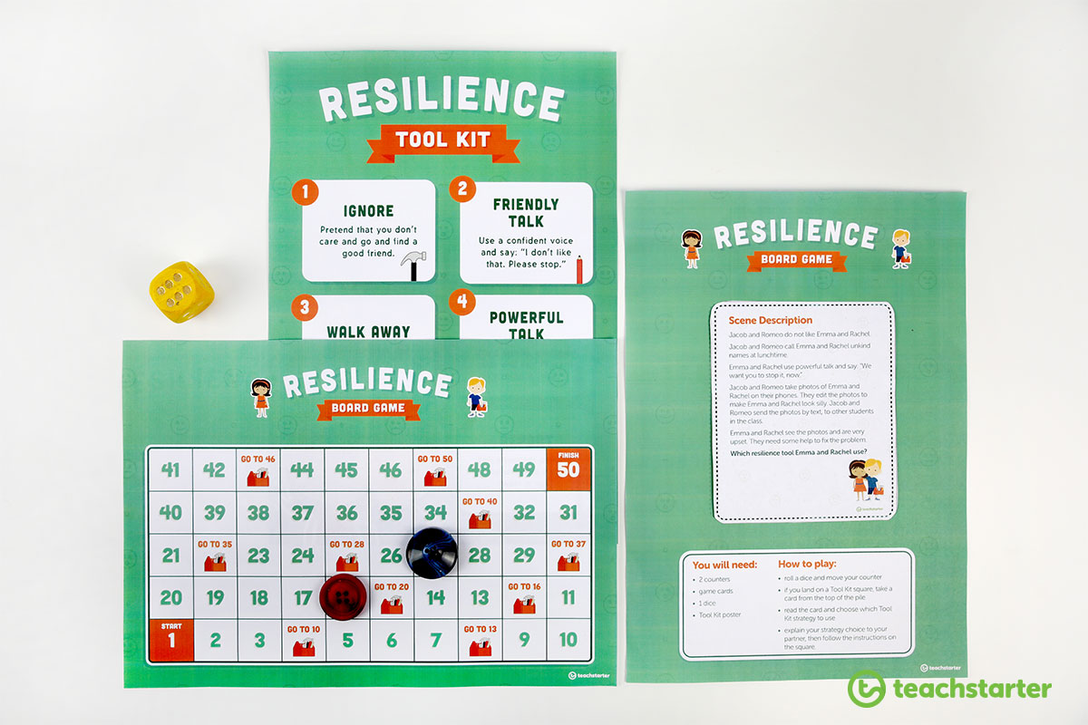 Printable Resilience Board Game