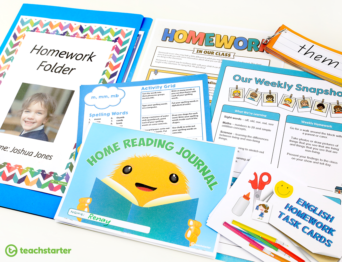 Homework Ideas for Primary Teachers