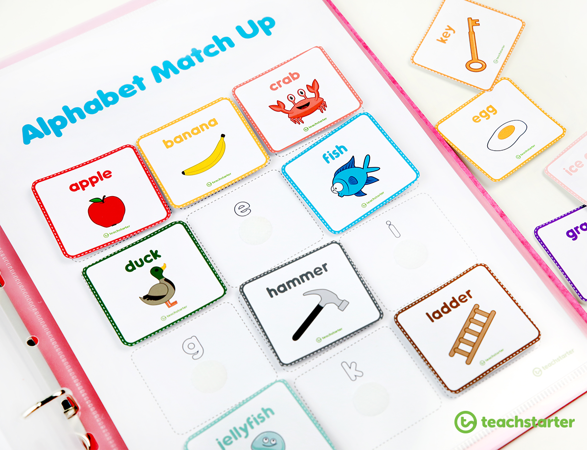 Alphabet Match Up Activity