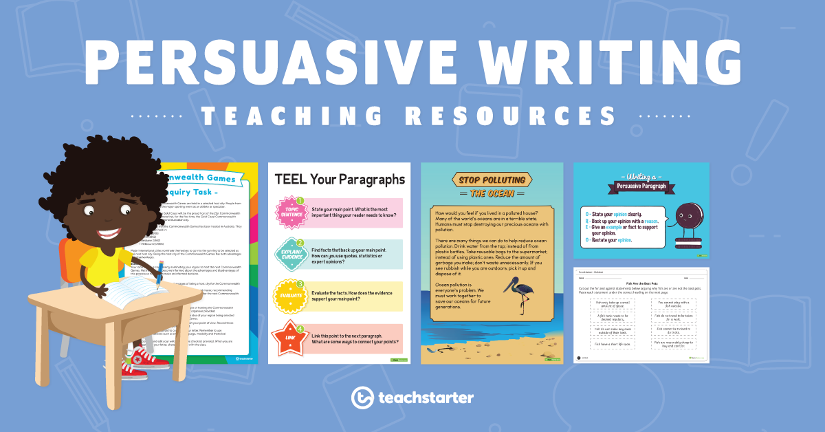 Persuasive Writing Teaching Resources