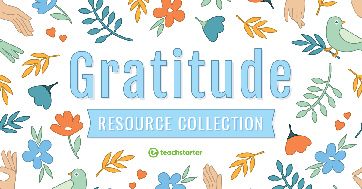 gratitude teaching resources collection