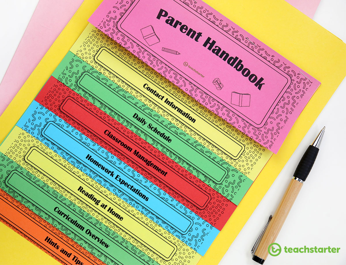 Parent Handbook Template