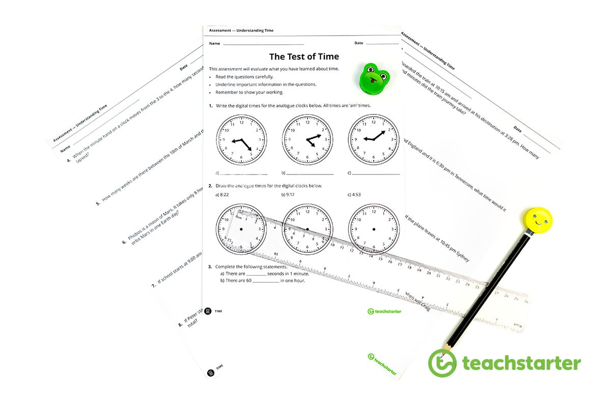 time assignment for class 3