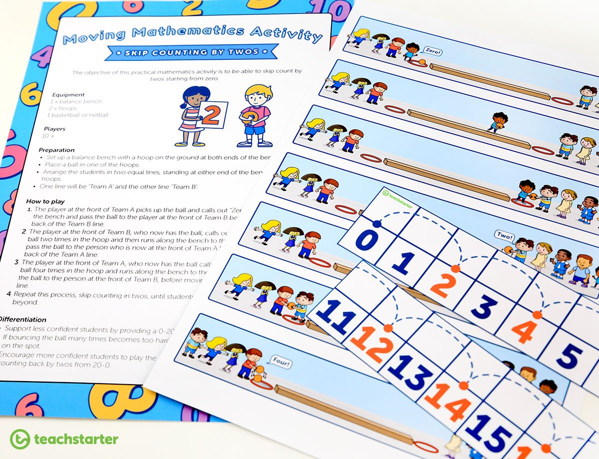 skip counting by twos worksheets