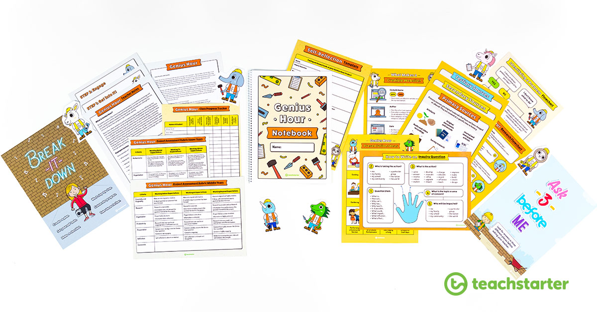 printable genius hour resources