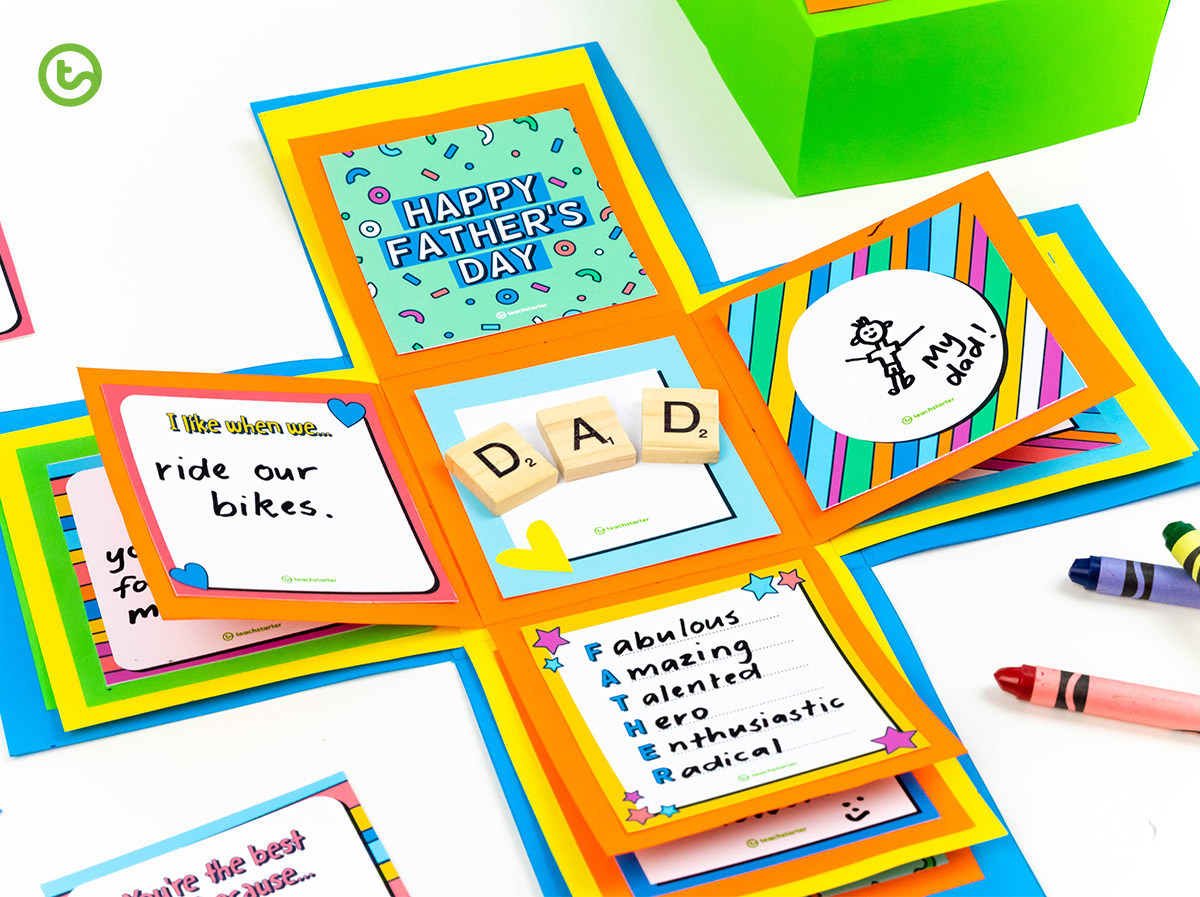 easy and fantastic father s day craft ideas teach starter