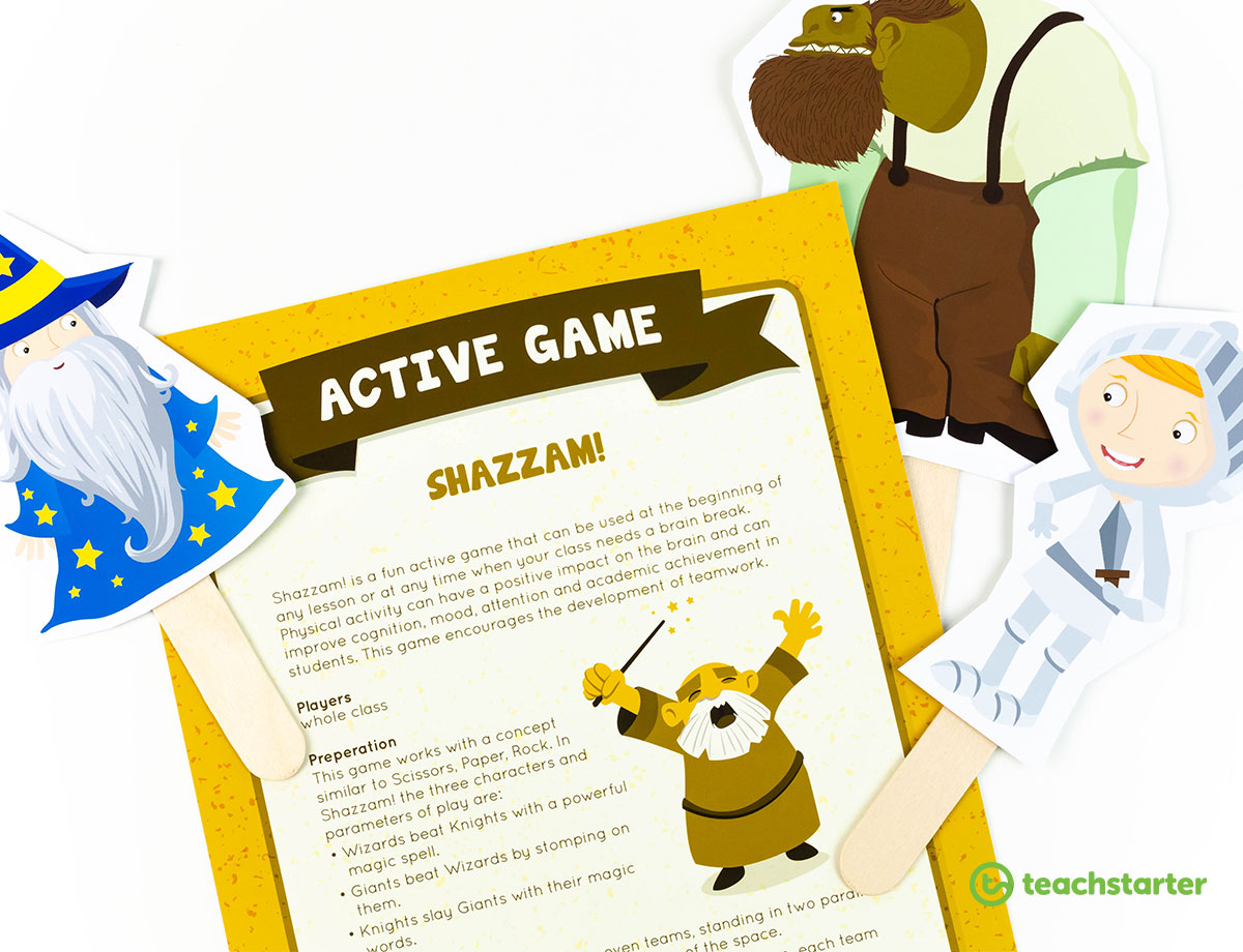 Brain Breaks Active Games in the Classroom