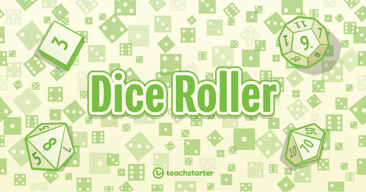 Interactive dice roller