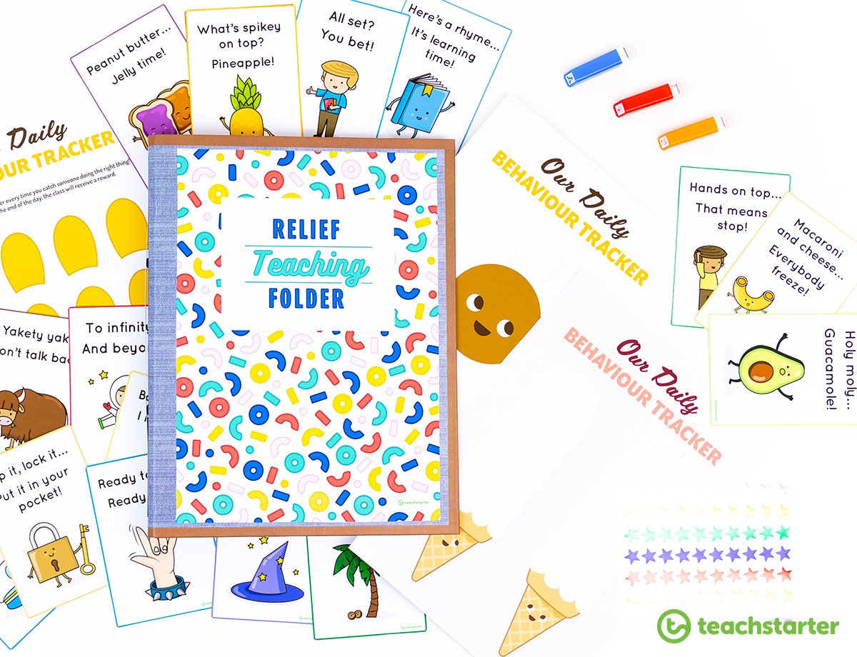 Relief Teaching Folder Resource Pack