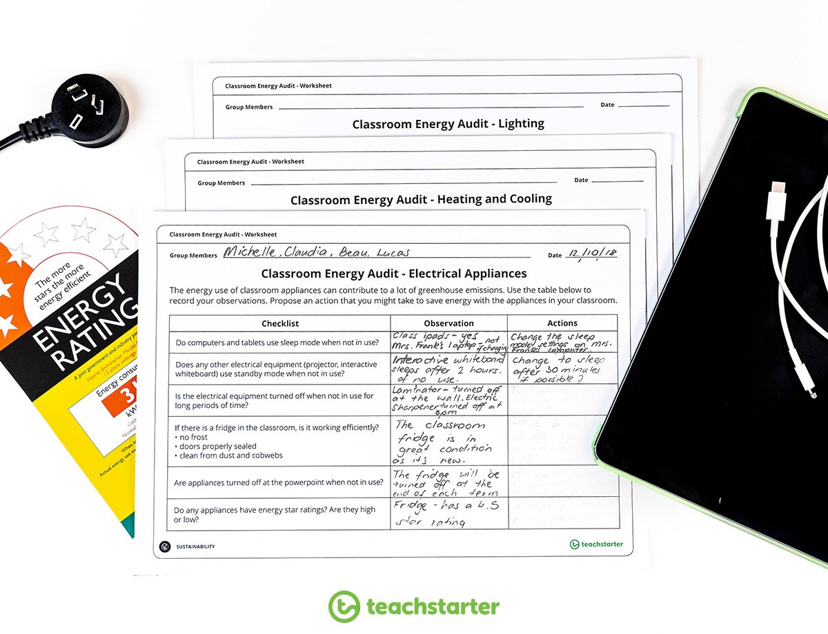 45 Sustainable Practices for-the-Environmentally Friendly Classroom - Energy Audit