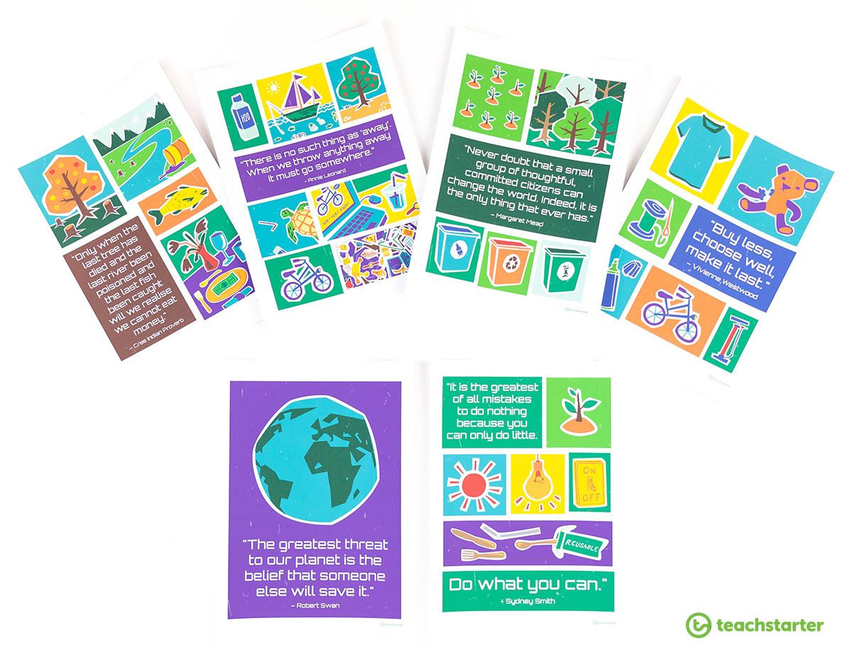 Sustainability Quote Posters