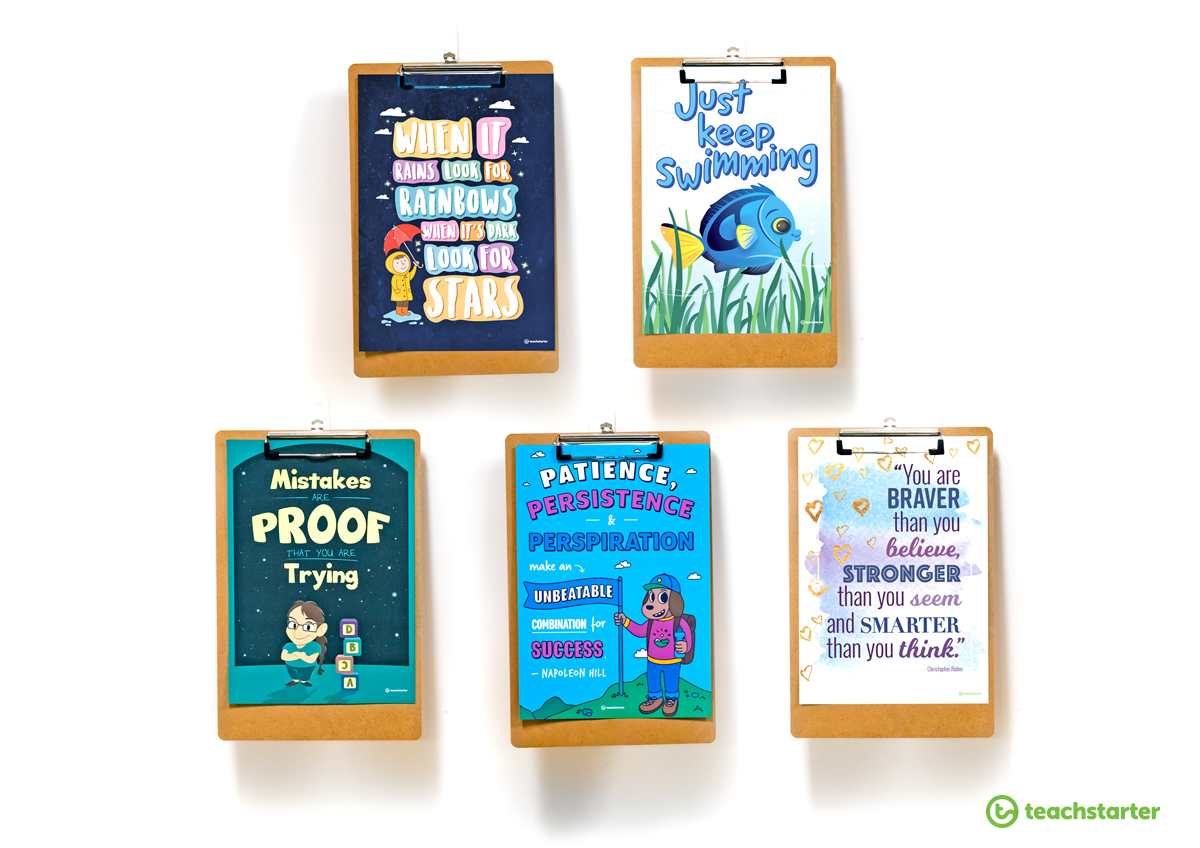 Free teaching resources - Positivity Posters