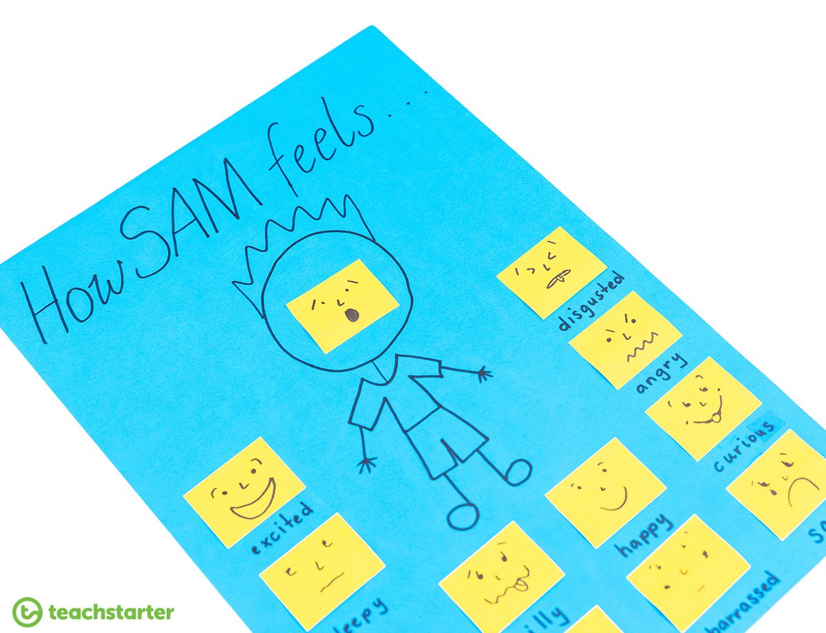Sticky Notes - How Sam Feels