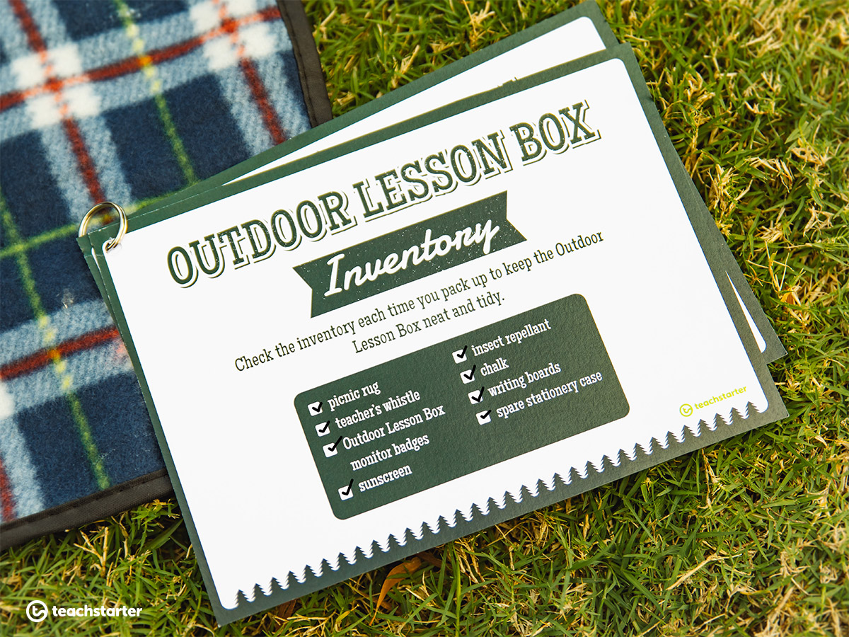 Outdoor Lesson Box Inventory List