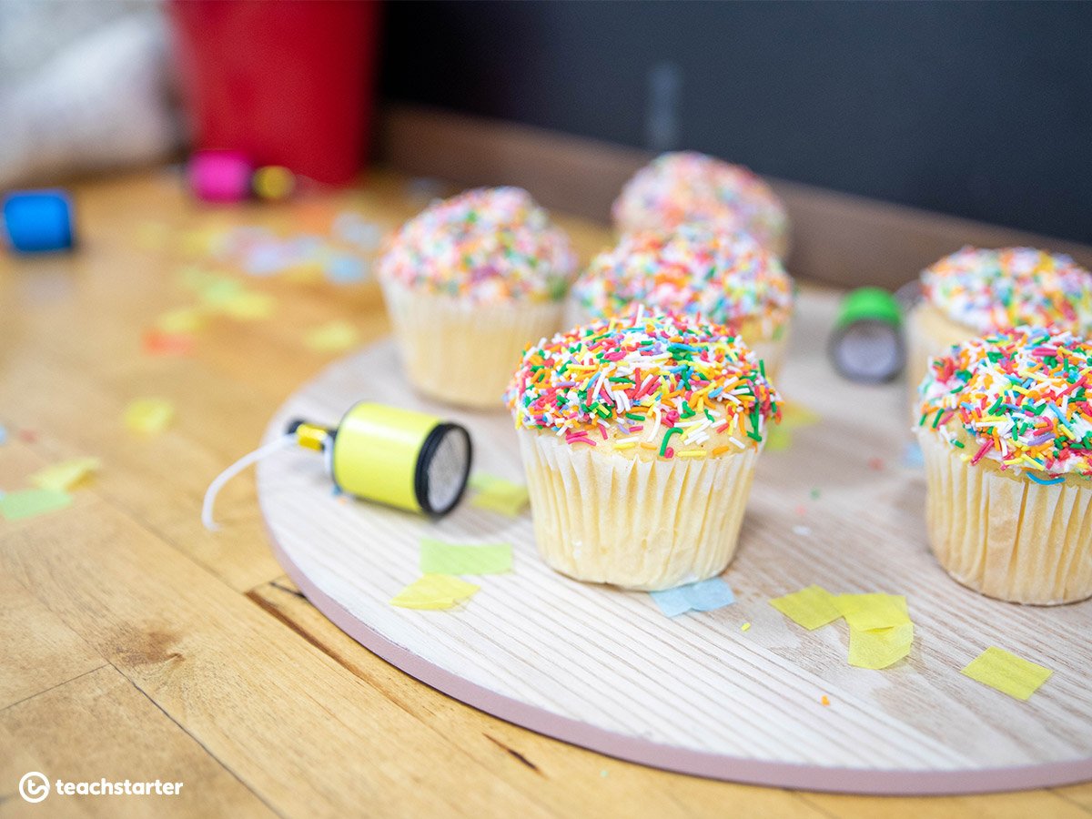 Primary School Graduation Cupcakes