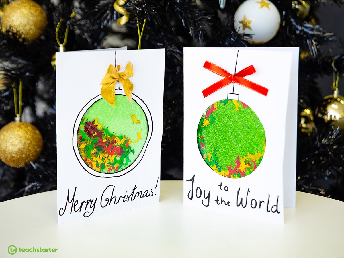 5 Crafty Christmas Card Ideas For The End Of Term Teach Starter