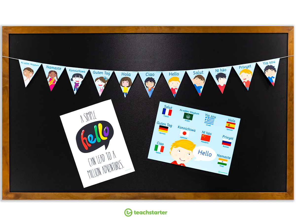 World-Hello-Day-Bunting