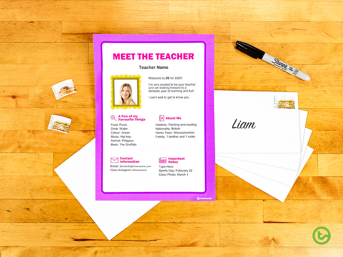 First Day of School Things to Do Now - Meet the Teacher