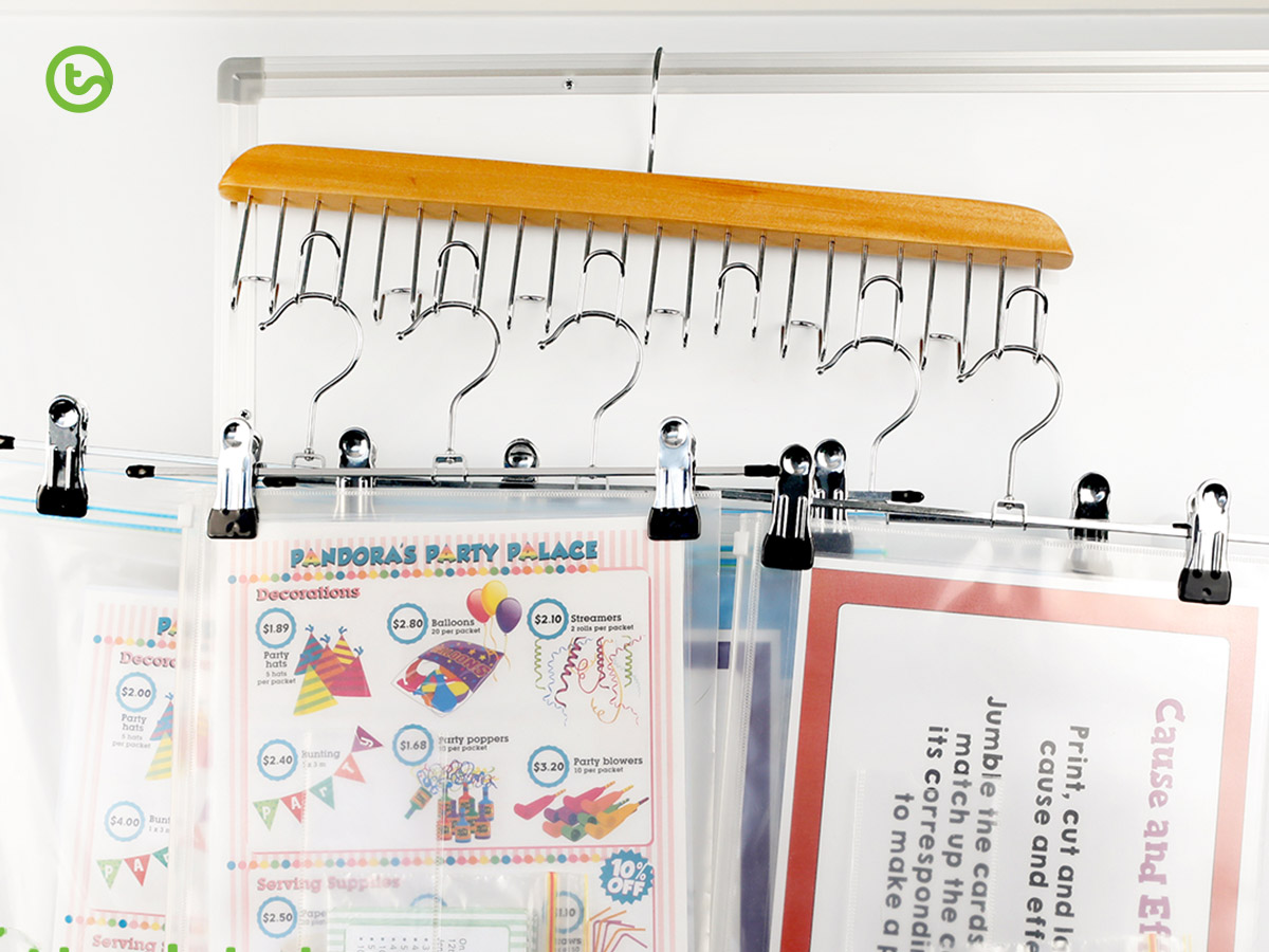 End of year organisation - hanging resources