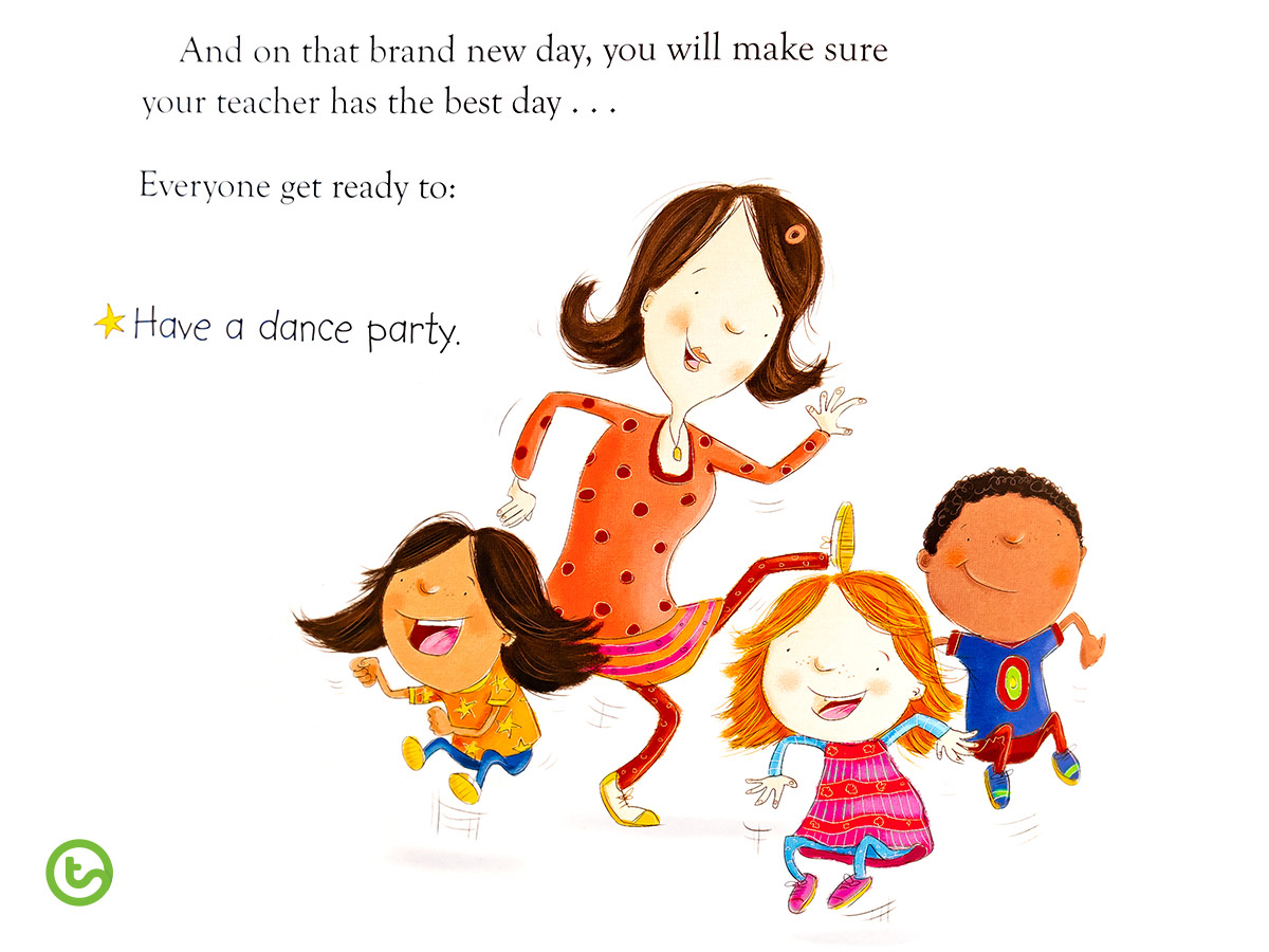 Back to School Book Have a Dance Party