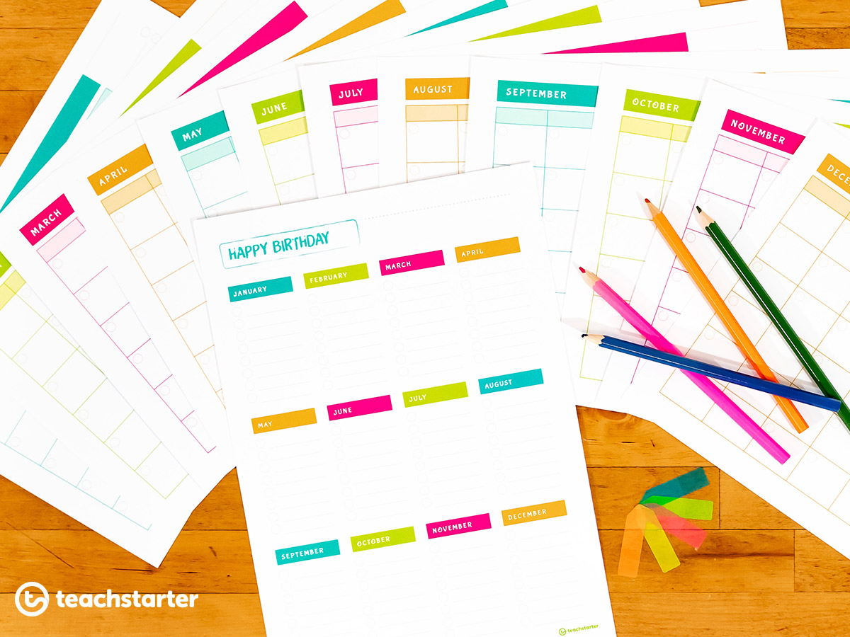 Tropical Paradise Teacher Planner