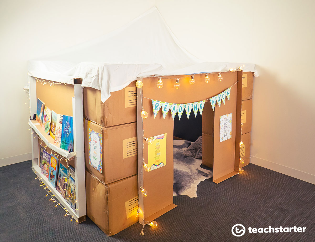 Reading Corner Ideas for Lower and Upper Years Classrooms Ideas Mary Poppins