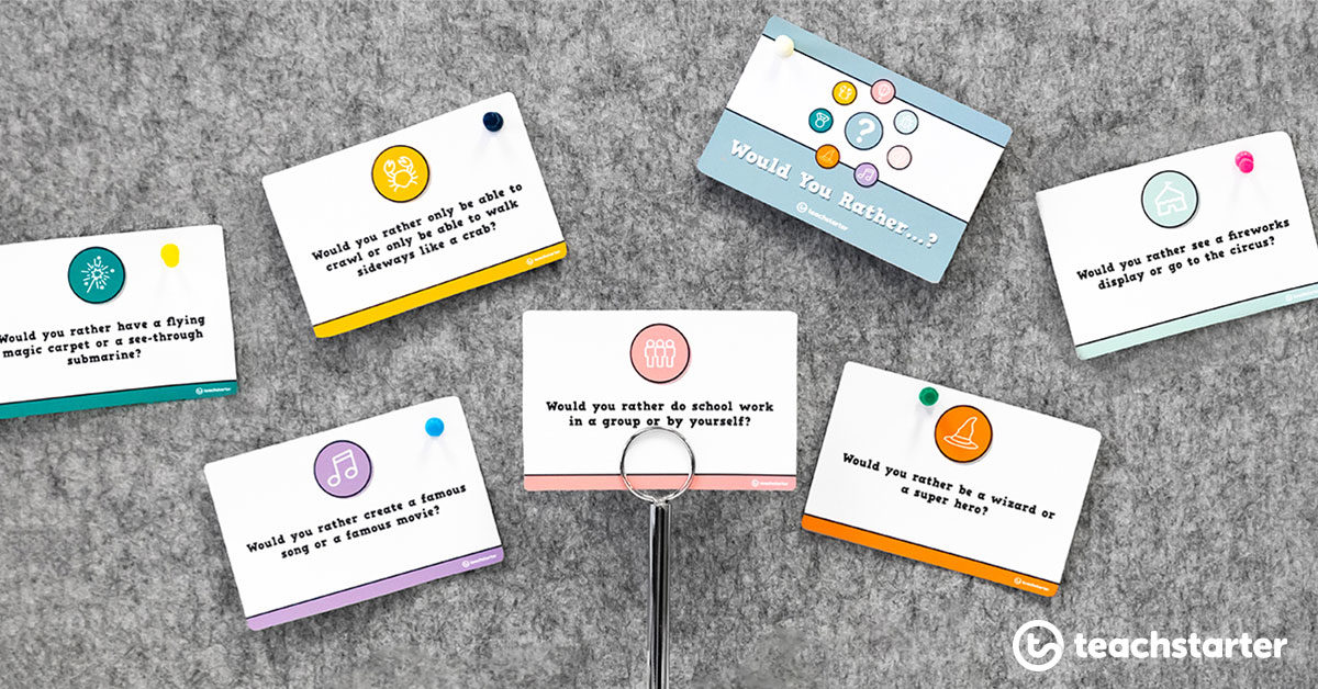 Would You Rather...? Question Cards