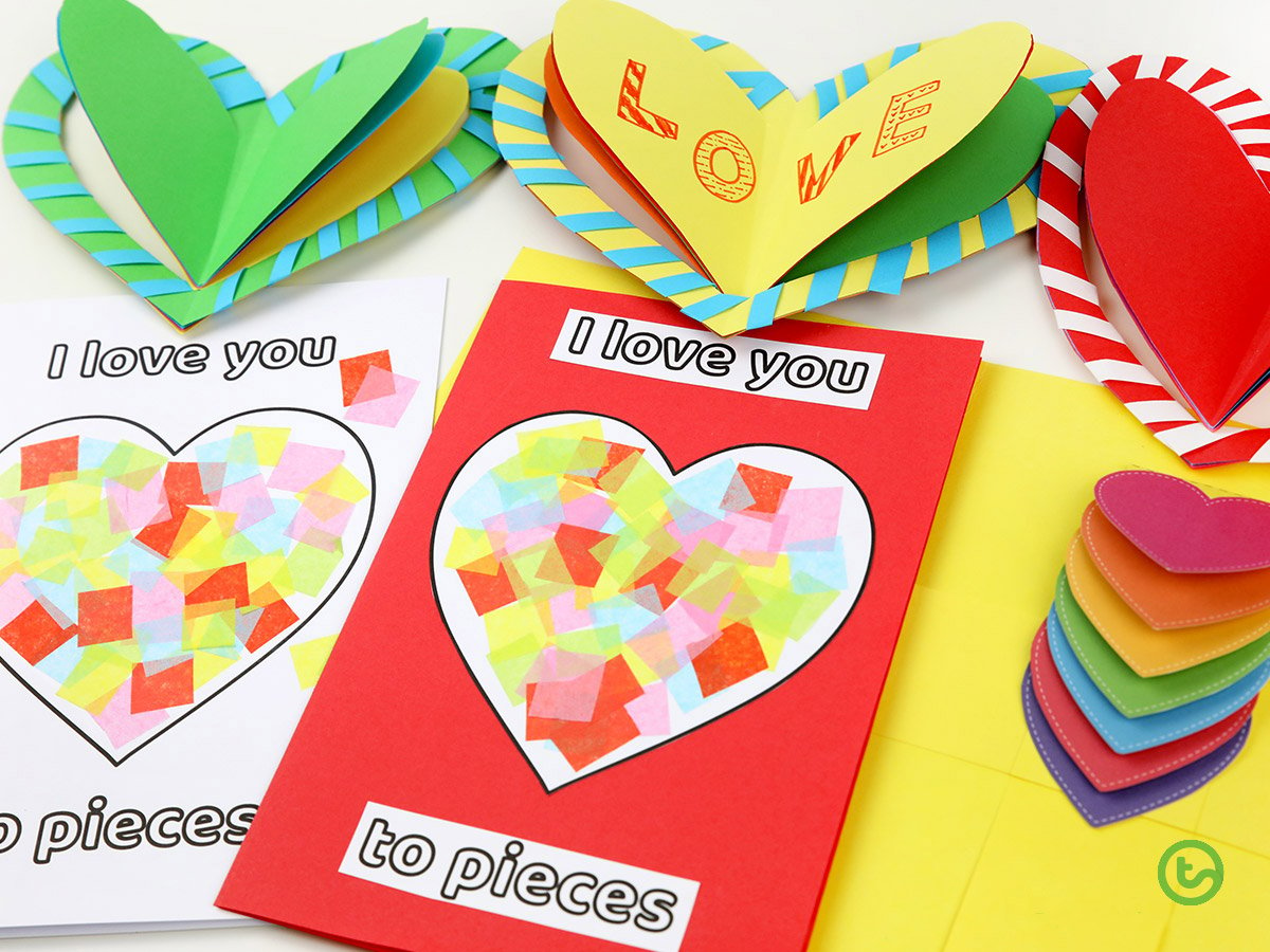 Love You to Pieces - Valentine's Day Activities