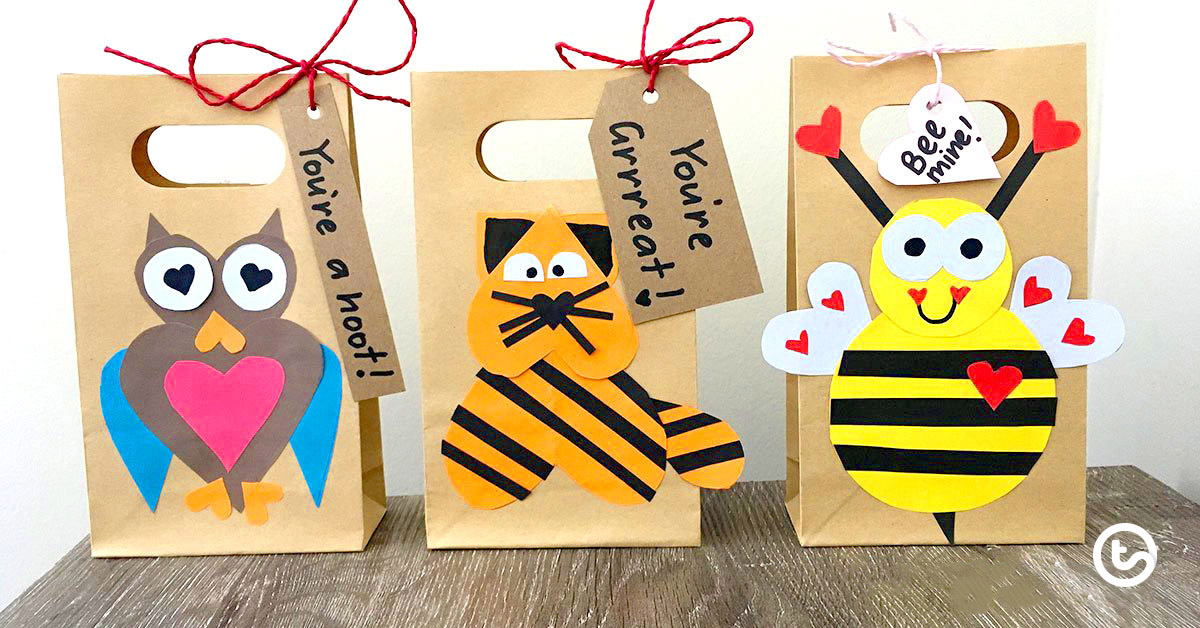 Be Mine Gift Bags - Valentine's Day