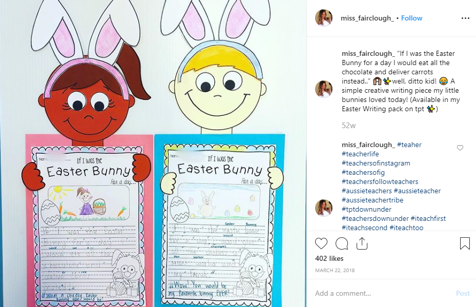 Easter Inspiration for the Classroom