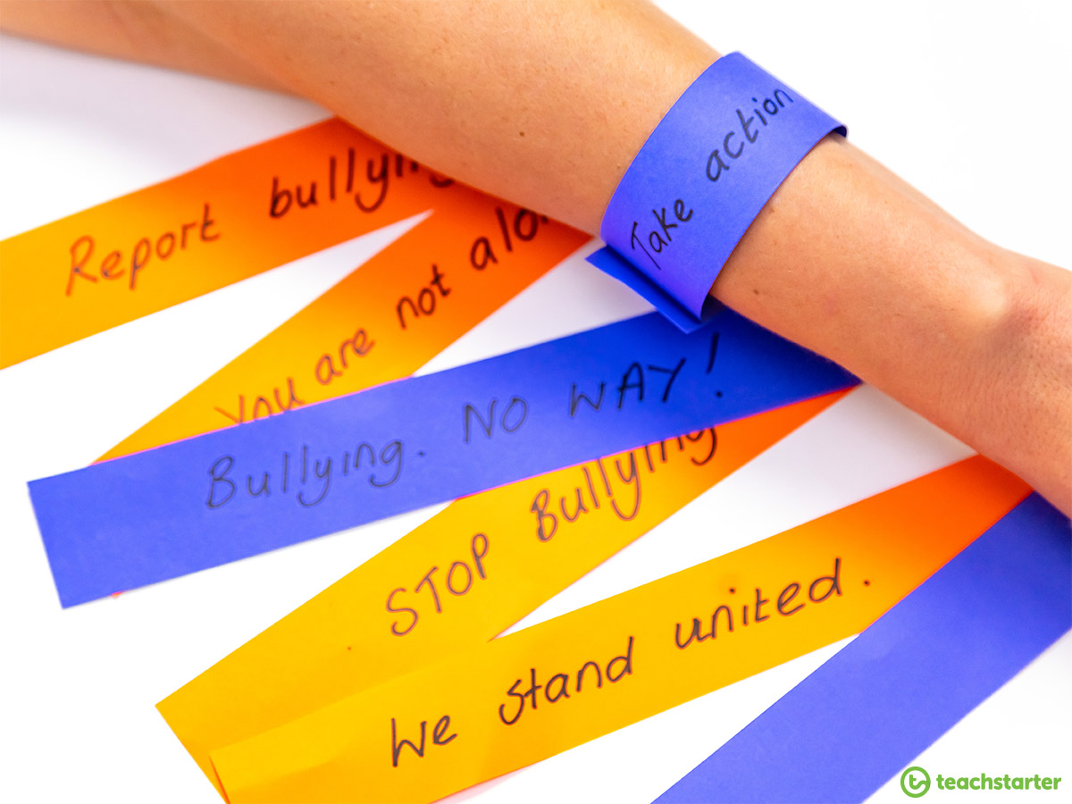 bullying no way anti bullying campaign for schools teach starter