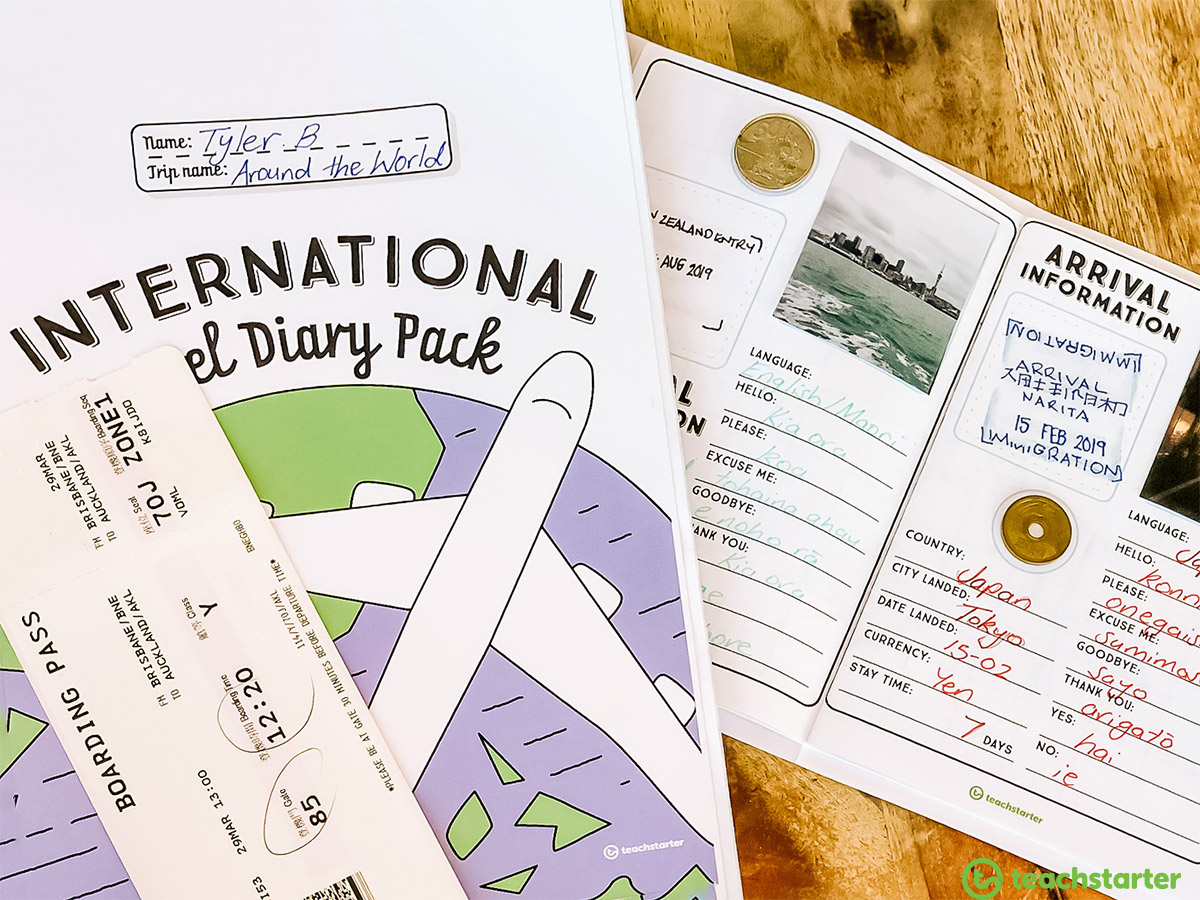 International Diary Pack Holiday Project
