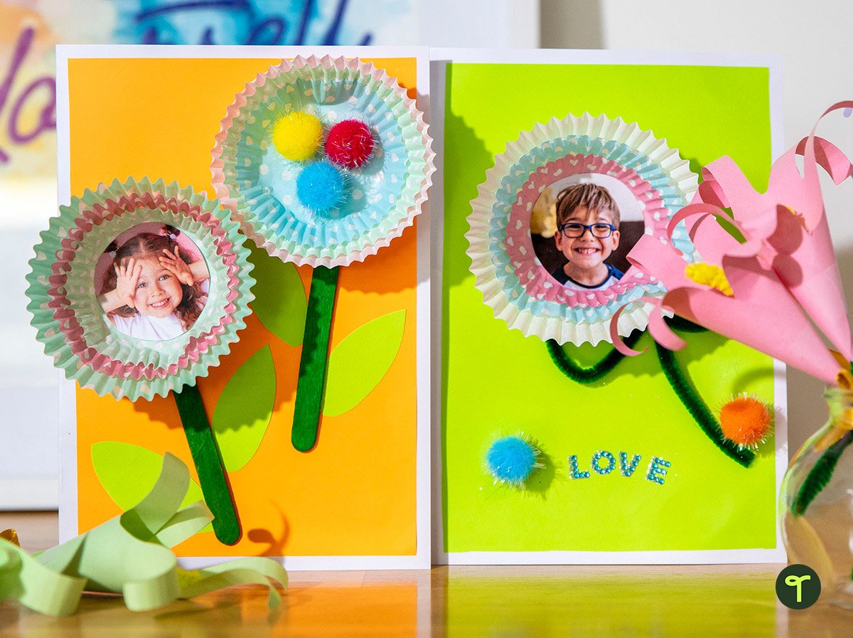 mother's day card craft idea for kids