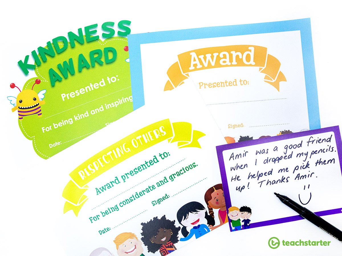 Teaching Friendship to Banish Bullying - Why Not Give Out Friendship Awards!