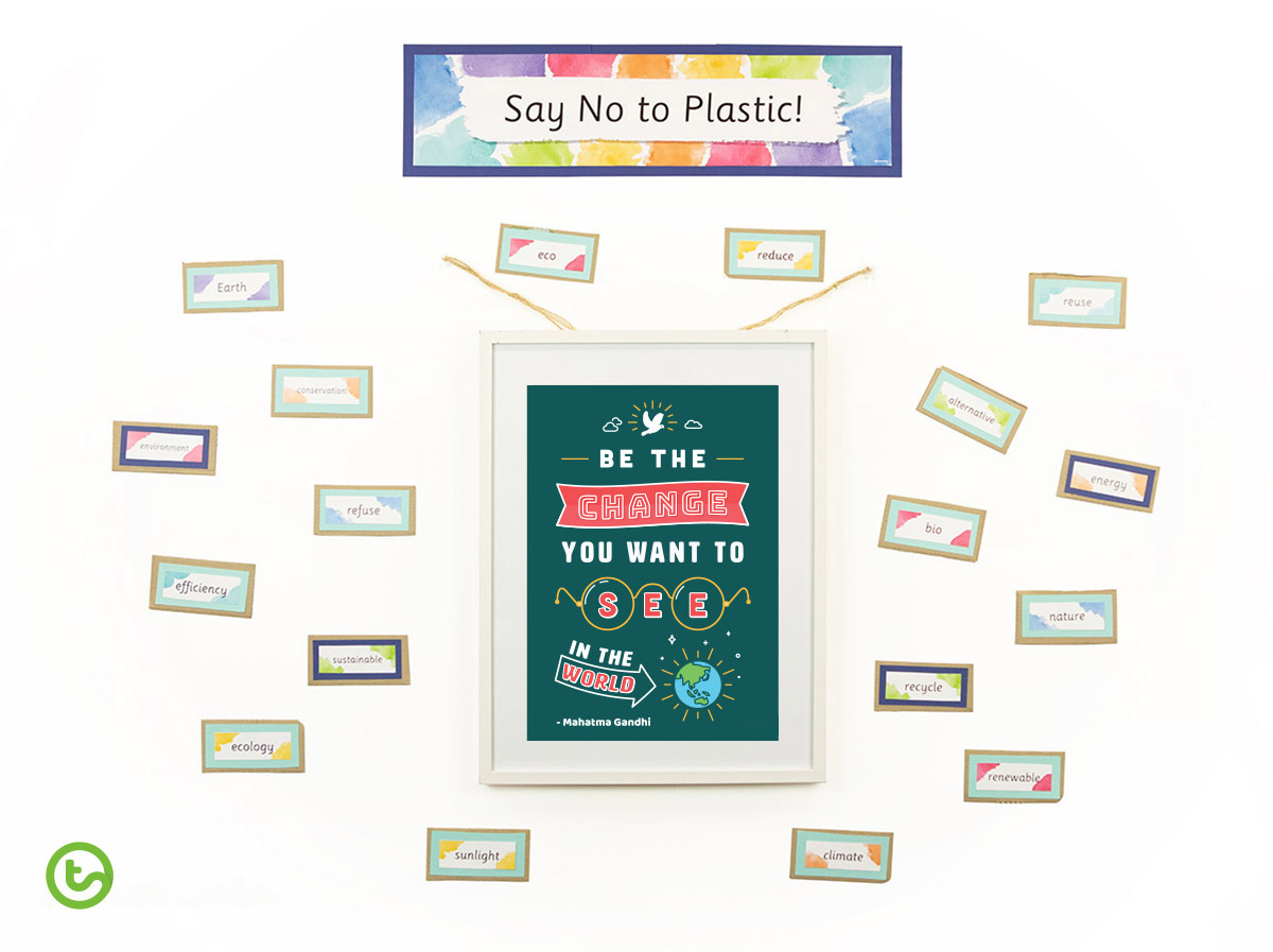7 Quick Classroom Tips for a Plastic Free July!