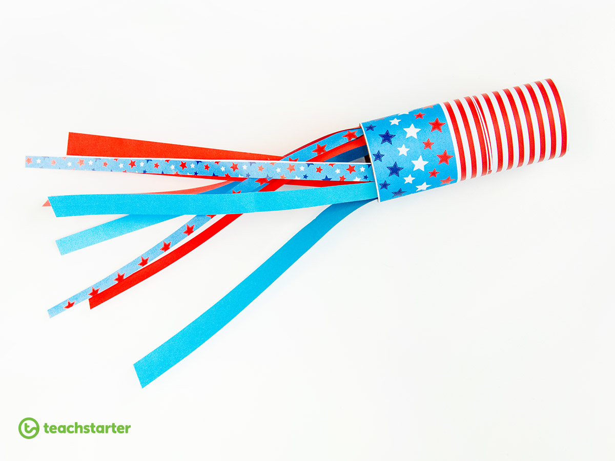 4th of July Craft for Kids - Create these amazing windsocks!