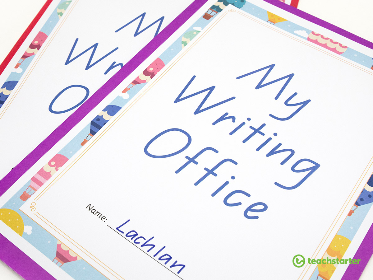 Use a mini writing office to develop your students writing skills.