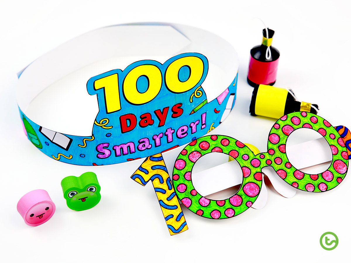 Don't forget to celebrate 100 days at school.