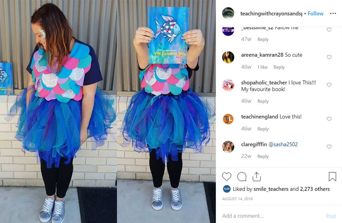 Book week deals costumes for teachers