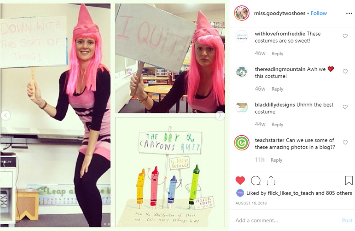 Book week costume ideas for teachers