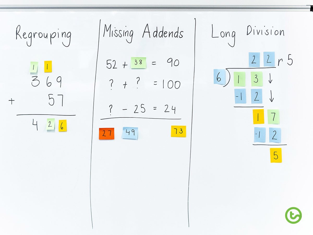 Simple and easy maths warm-up ideas for the classroom.