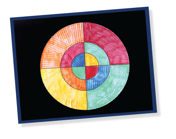 blank mandala template