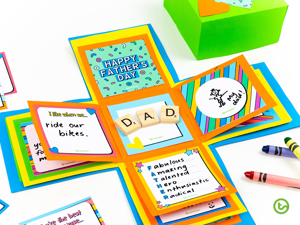 Father's Day Activities - Surprise Gift Box
