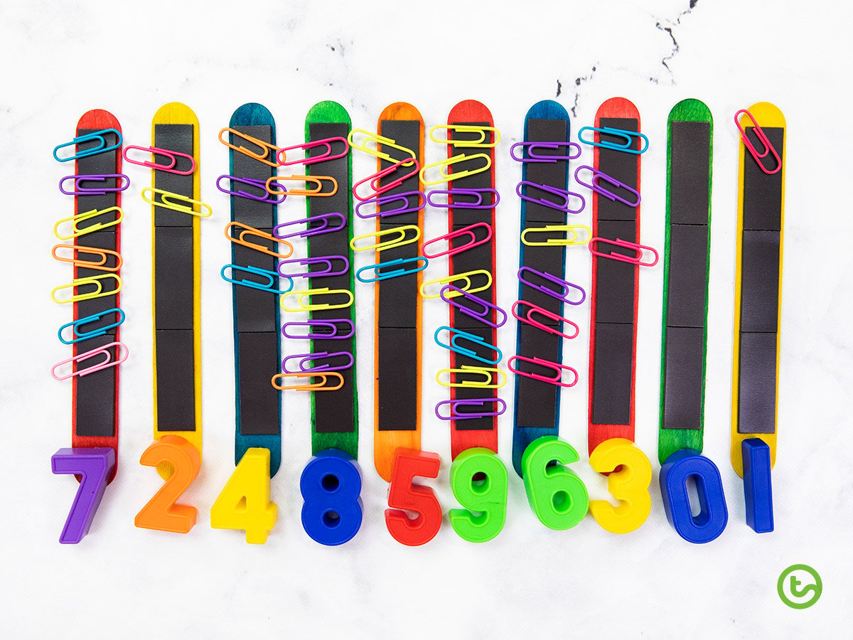 DIY magnetic craft sticks  Preschool activities, Preschool fun, Shapes  preschool