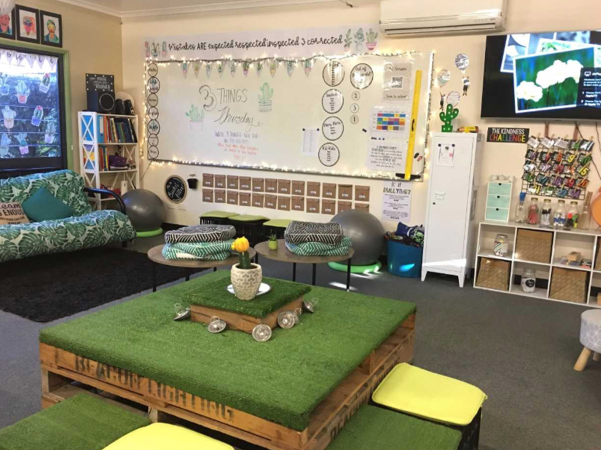 Flexible seating in the classroom
